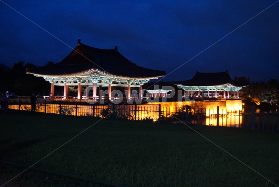 경주,야경,여름,안압지,경주안압지,야경,밤,풍경,nightscape,night,landscape,한국전통,한국문화,korean traditional,korean culture,건축물,건물외관,exterior,building,structure,architecture,construction