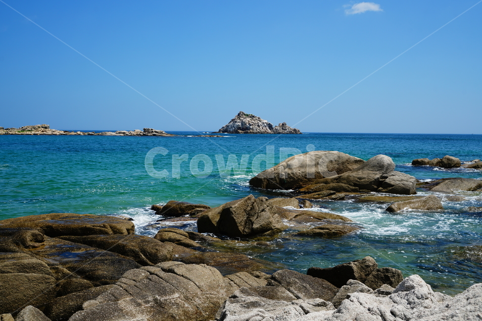 하늘,바다,바닷가,파도,물,파랑,블루,sea,바위,여름,풍경,경치,자연