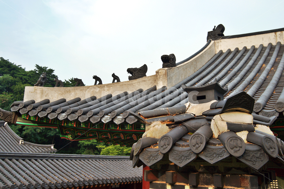 잡상,기와,지붕,행궁,남한산성,조선시대,인조,처마
