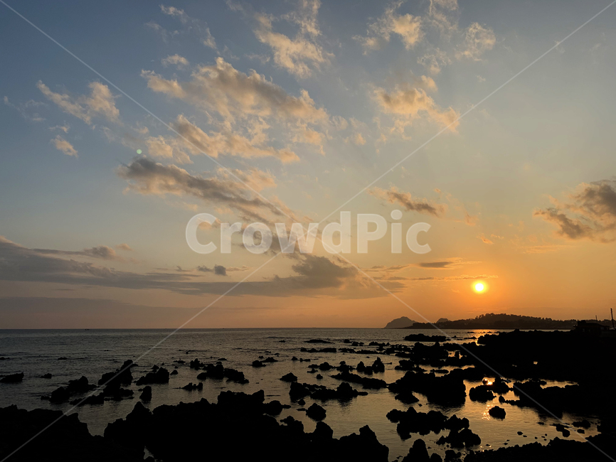 바다,일몰,sunset,nature,자연,황혼,sky,하늘,redsky,붉은하늘