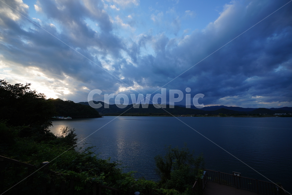 풍경,호수,물,하늘,구름,cloud,날씨,경치,자연,sky,자연,풍경,nature,landscape,water,outdoors,옥외,reservoir,저수지