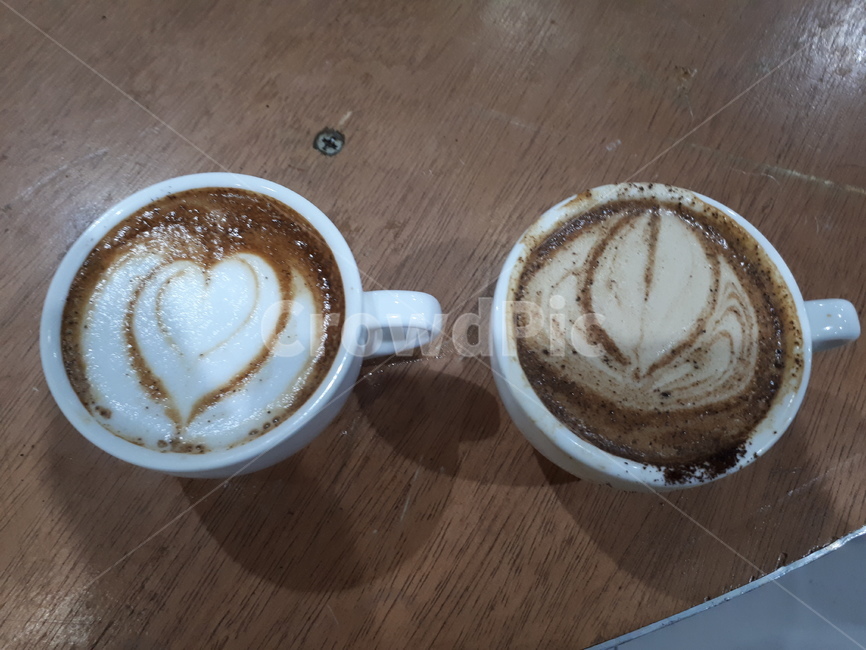 라떼아트,라떼,커피,꽃,하트