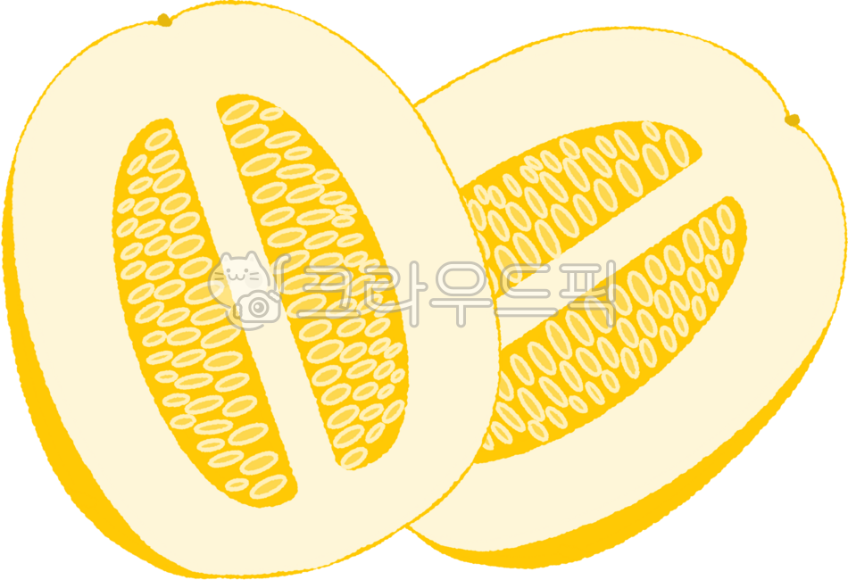 참외,과일,여름과일,음식,반쪽참외,조각참외,디저트,간식,후식