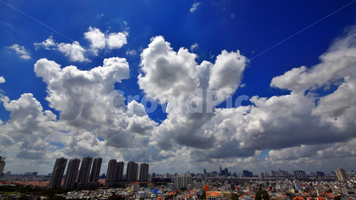 자연풍경,하늘,구름,풍경,cloud,초광각,광각,호치민,베트남,호찌민,도시,풍경,city,landscape,해외,외국,세계,foreign,oversea,world,세계도시풍경,해외도시풍경,외국도시풍경,world cityscape,weather,날씨,nature,자연,outdoors,옥외,cumulus,적운,sky