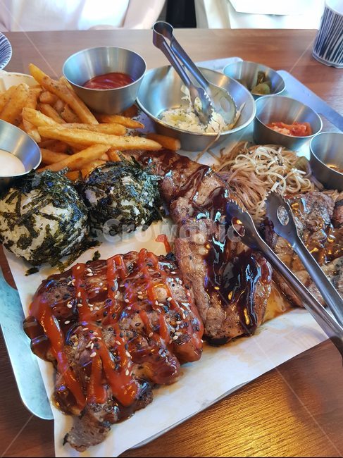 대구,맛집,홀릭바베,플레이트,음식