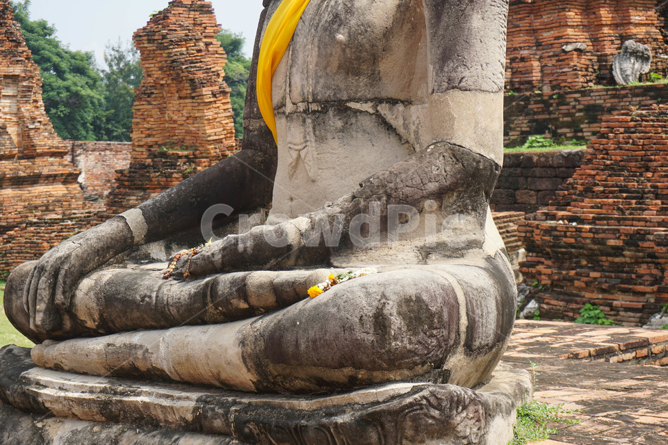 ayutthaya,아유타야,불상,사원,불교,buddha,temple,ruins,thai,thailand,태국,유적,부처,조각상,동상,석상,조형물,statue,bronze statue,stone statue