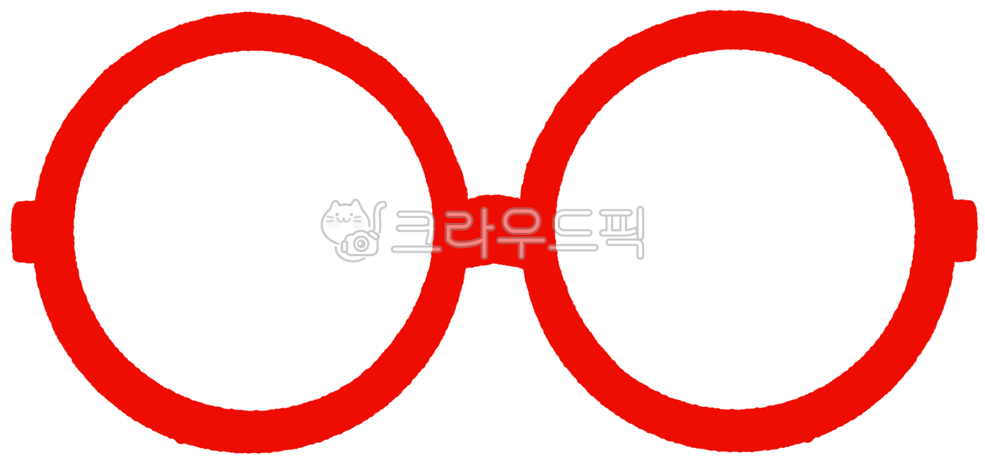 빨간색뿔테,안경,안경테,안경테그림,안경프레임,안경그림,빨간뿔테,뿔테일러스트,뿔테그림