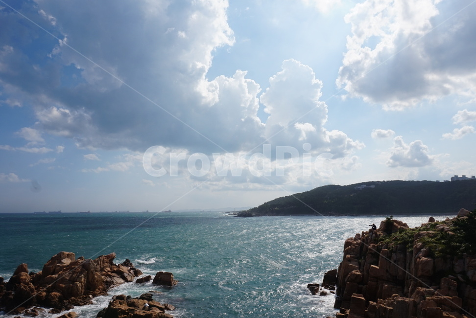 바다,수평선,하늘,파도,동해,동해바다,구름