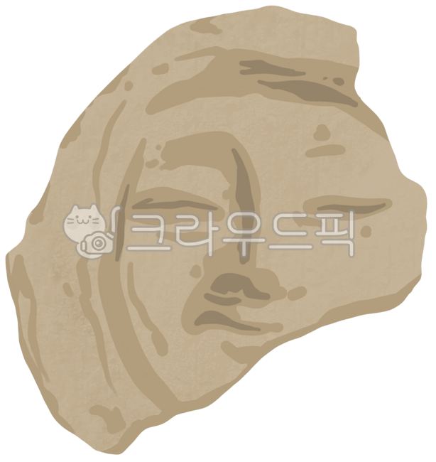 신라의미소,신라의미소그림,수막새,경주보물,수막새그림,수막새일러스트,경주보물그림,신라의미소일러스트,얼굴무늬수막새,얼굴무늬수막새그림,얼굴무늬수막새일러스트