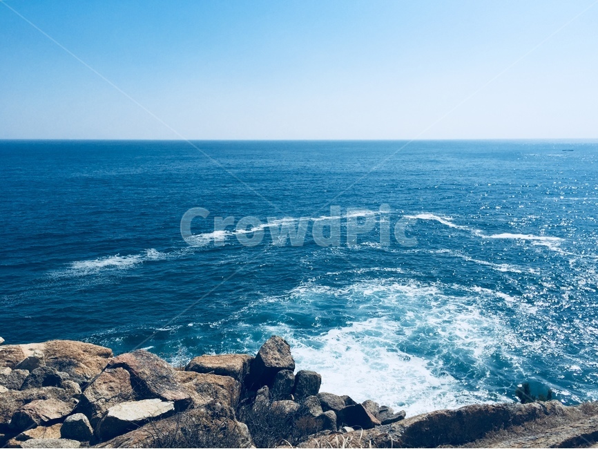 바다,하늘,바당,풍경,배경이미지,파란,넓은,시원한,탁트인,자연,풍경,nature,landscape,water,물,sea,ocean,대양,outdoors,옥외,promontory,곶