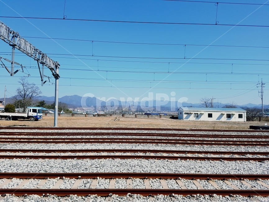 철도,철로,기차,기찻길,하늘,교통,교통수단,traffic,transportation,railway,rail,레일,train track,cable,케이블,power lines,전력선