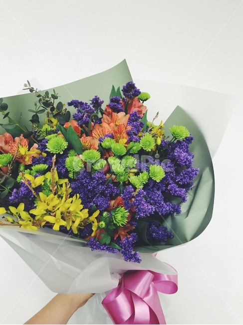 개나리,스타티스,꽃,꽃다발,선물,꽃,flower,기념일,축하,anniversary,congratulation,celebrate,celebration