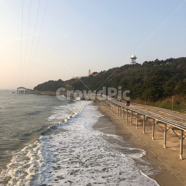 대천,바다,해수욕장,하늘,겨울바다,겨울,대천해수욕장,파도