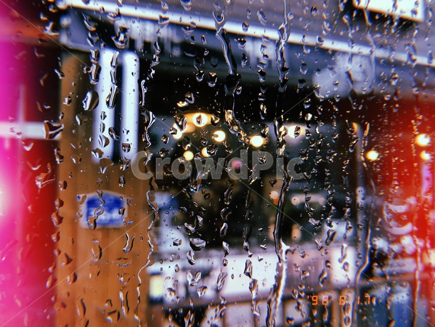 비,작은물방울,droplet,창문,물