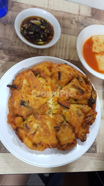 빈대떡,녹두전,부침개,점심,식사
