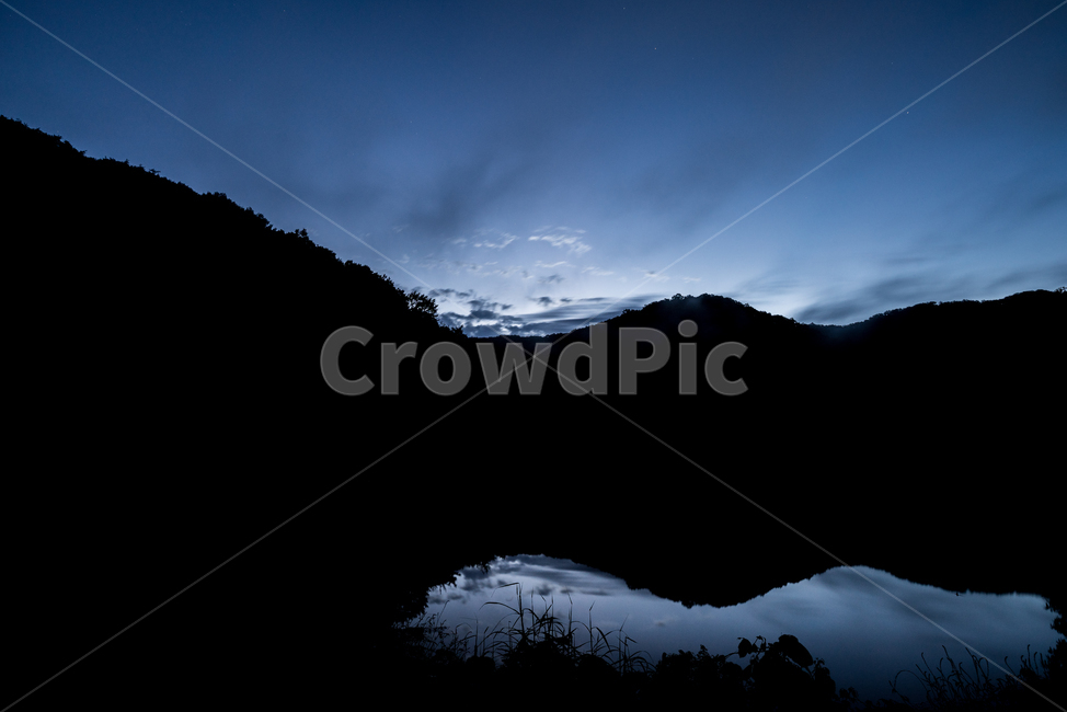 실루엣,세량지,랜드마크,풍경,야경,배경화면,밤,자연,풍경,nature,landscape,야경,밤,nightscape,night,outdoors,옥외,silhouette