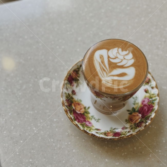 cafe,latte art,coffee,Rose,flower
