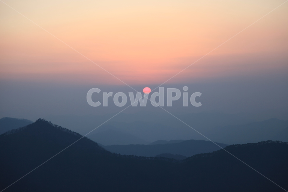노을,산,태양,해넘이,하늘,sky,풍경,자연,풍경,nature,landscape,outdoors,옥외