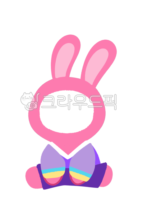 Chuseok synthesis,Hanbok drawing,Chuseok face composite design,New Years Rabbit,baby face composition,New Years card,Hancomplex,rabbit synthesis,Hanbok rabbit face synthesis,Hanbok face composite design,New year rabbit illustration,New Years card illustra