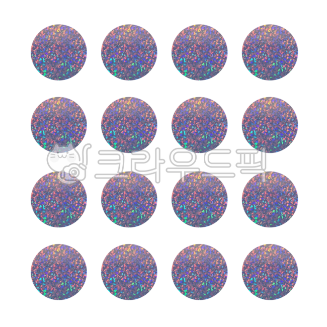 스티커,홀로그램,반짝이스티커,반짝이,펄스티커,보석패턴,패턴,홀로그램패턴,라벨지,원형스티커