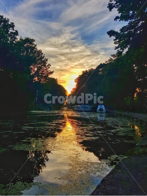 영국,런던,유럽,풍경,uk,london,운하,canal,sunset,노을
