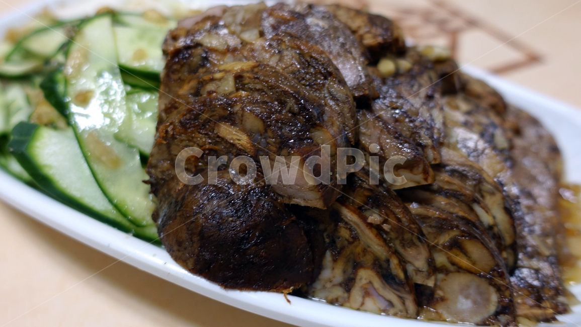 음식,식사,food,dish,meal,고기,오향장육,meat,오이,cucumber,돼지고기,중식,중국음식