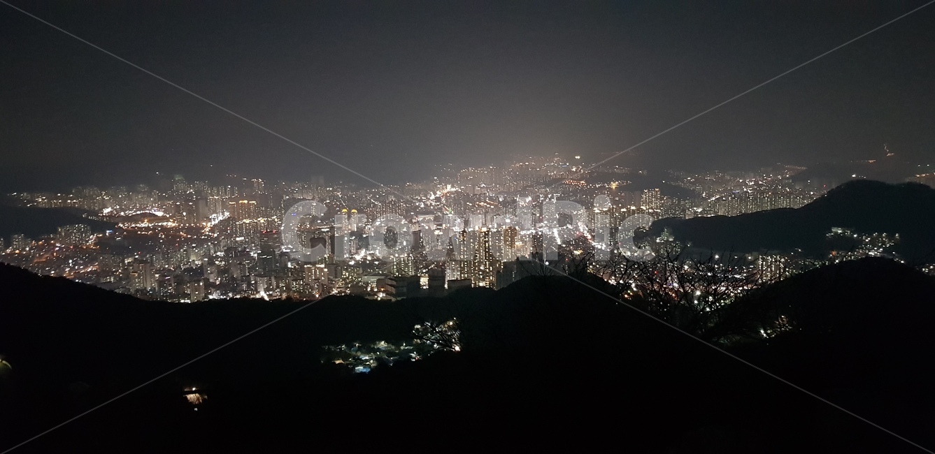 부산,아경,산,경치,자연,도시,조감도,풍경