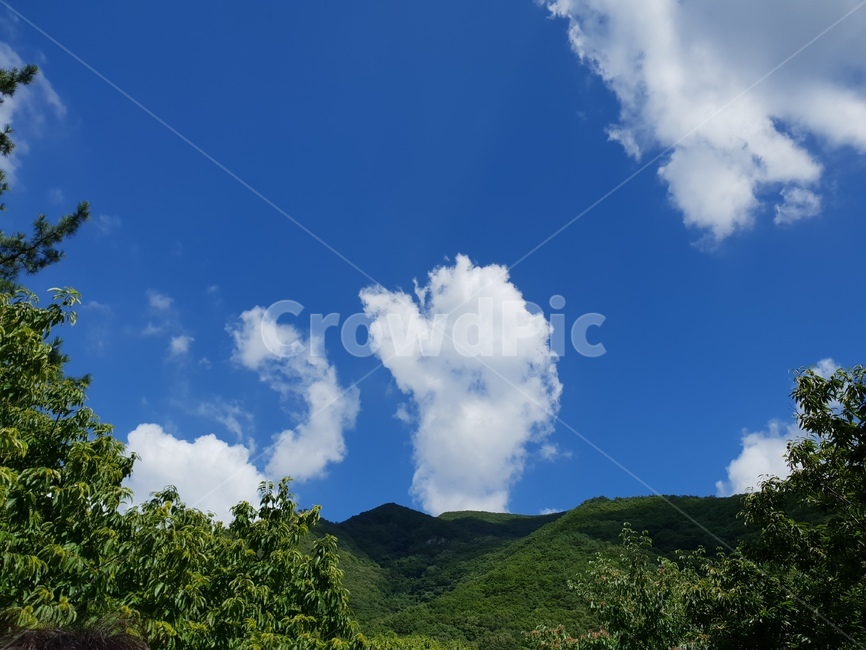 산,나무,하늘,구름,파란하늘,풍경,등산,자연,풍경,nature,landscape,outdoors,옥외