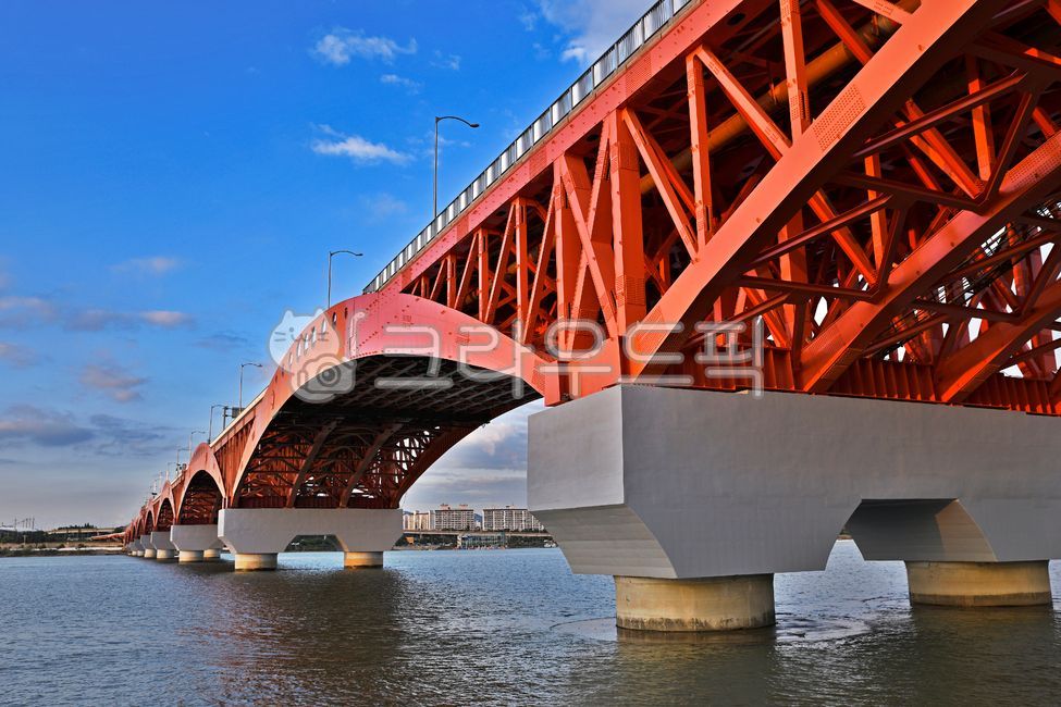 Han River Bridge,truss bridge,Seongsan Bridge,Truss method,Han River