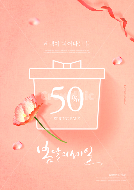 양귀비,선물상자,리본,끈,꽃잎,캘리그라피,봄,쇼핑,꽃,이벤트,세일,할인,봄맞이,봄,계절,spring,season,쇼핑,shopping,그래픽,일러스트레이션,graphic,illustration,캘리그라피,손글씨,calligraphy,plant,식물