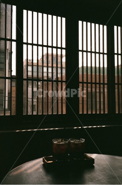 커피,오후,따뜻한,햇살,카페,필름카메라,아메리카노,감성