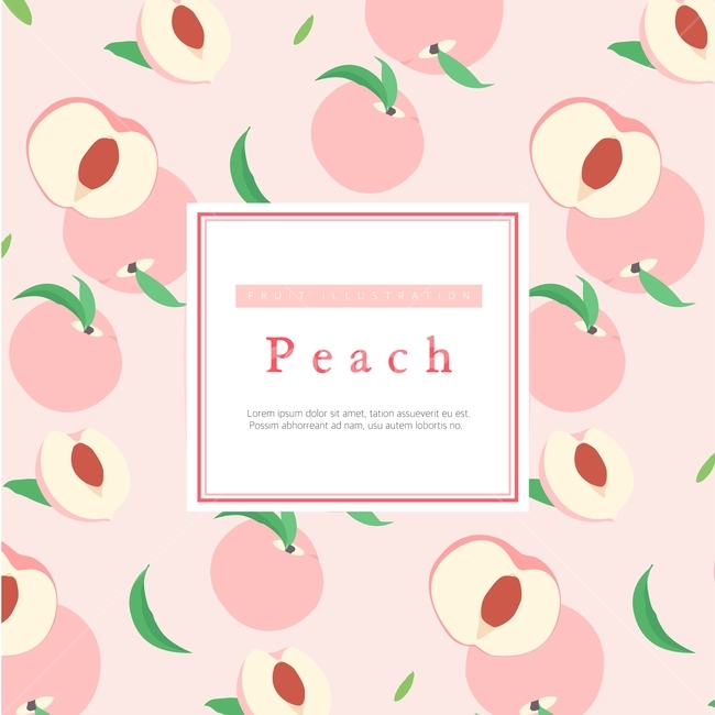 복숭아,피치,과일,여름,템플릿,패턴,배경,백그라운드,과일,열매,fruit,그래픽,일러스트레이션,graphic,illustration