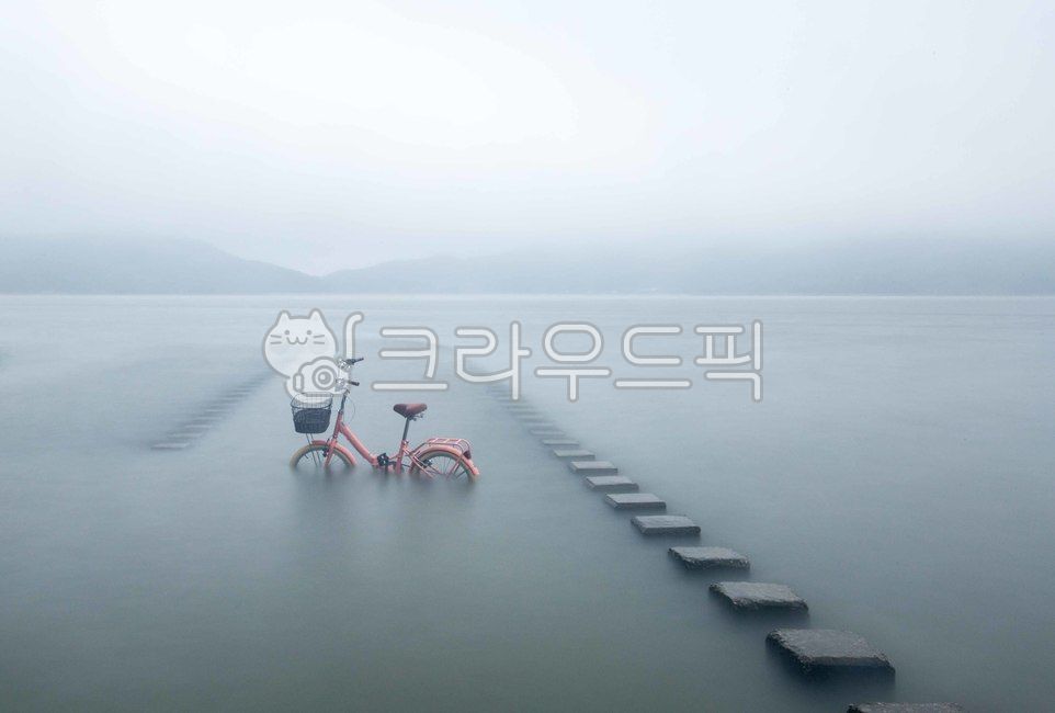 waves,nature,long exposure,Bicycle,sea,transportation,water surface
