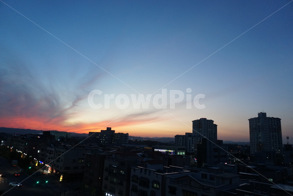 풍경,노울,자연,하늘,구름,노을,붉은노을,배경,감성