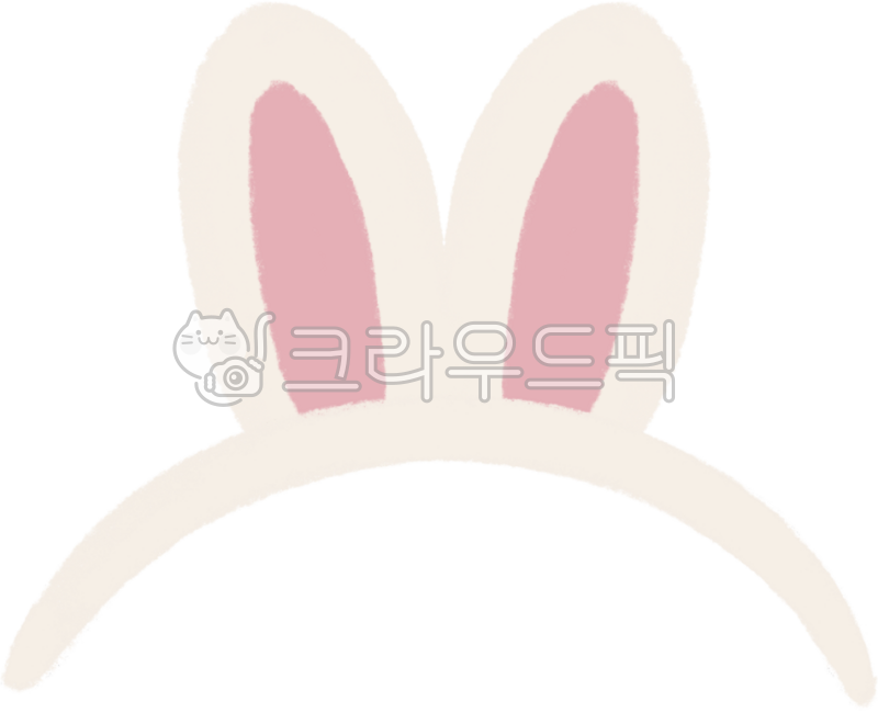 십이간지,머리띠,머리장식,귀여운,토끼띠,일러스트,토끼