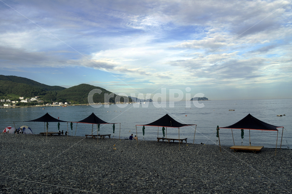 바다,휴식,여름,파라솔,저녁,자연,풍경,nature,landscape,해변,바다,beach,sea