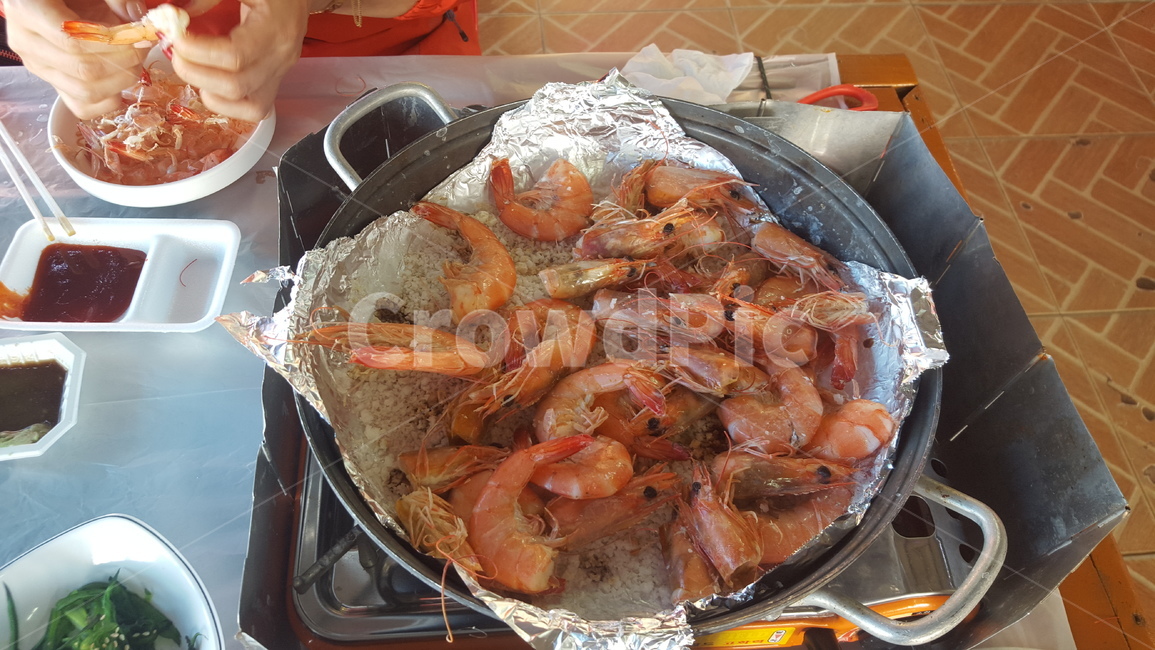 새우,서해태안,태안,새우구이,맛
