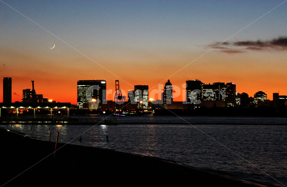 오다이바,일본,도쿄,야경,노을,야경,밤,풍경,nightscape,night,landscape,도시,city,해외,외국,세계,foreign,oversea,world,세계도시풍경,해외도시풍경,외국도시풍경,world cityscape,실루엣,그림자,silhouette,shadow
