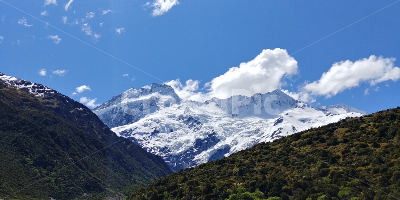 mountain,산,nature,자연,ice,빙,날씨,구름,설산,푸른,뉴질랜드