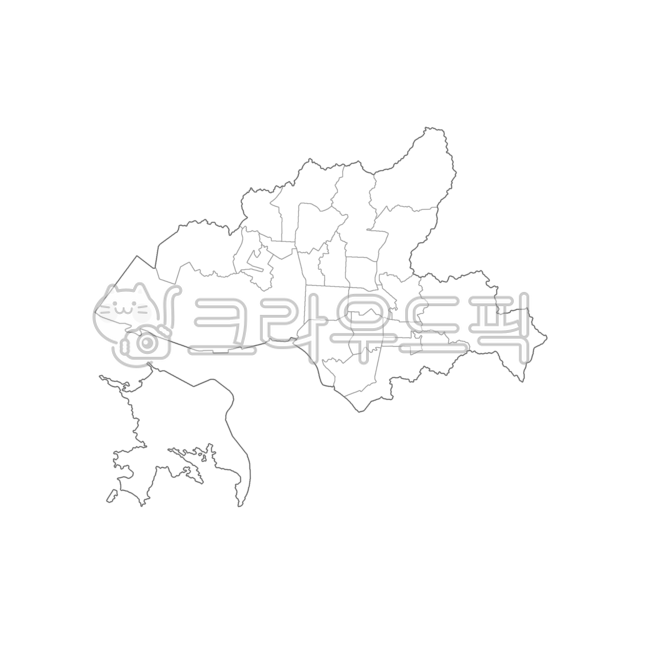 provinces,myeons,cities,Ansansi,dong,white map,administrative districts,Gyeonggido,Ansan,white,towns,administrative district map,counties,map,Republic of Korea,Korea