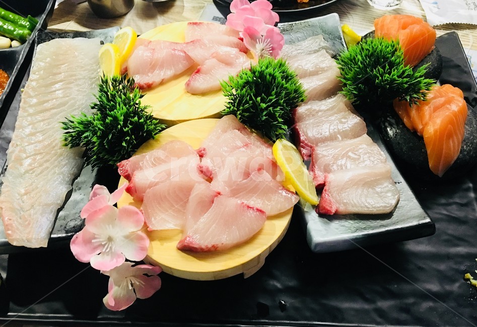 광어,회,안주,술자리,횟집,해산물,확대,음식