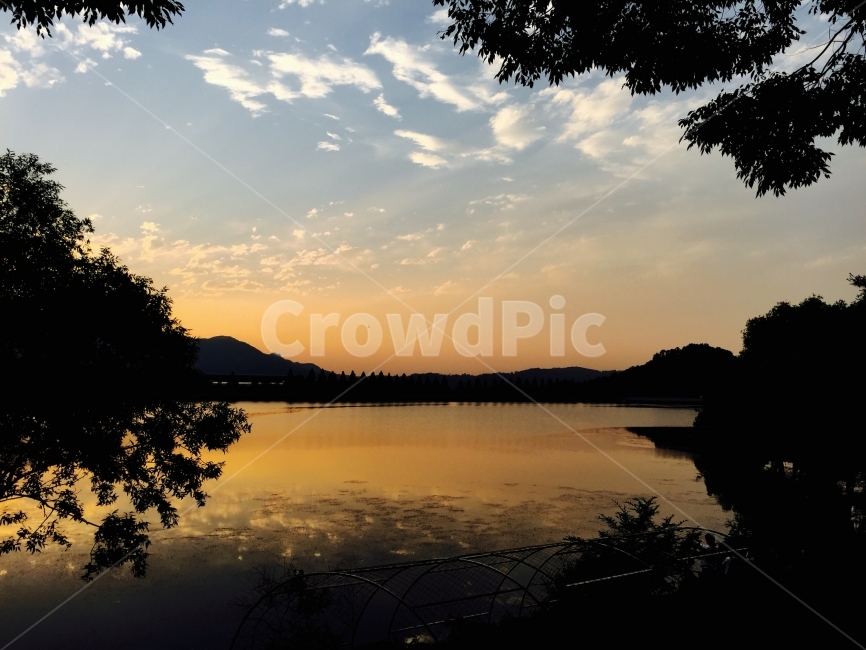 석양,자연,노을,해질녘,사랑,자연,풍경,nature,landscape,outdoors,옥외