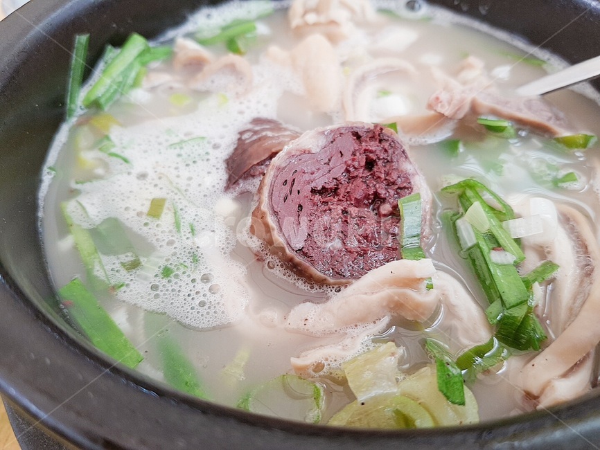 순대국밥,순대,한국전통음식,피순대,서민음식