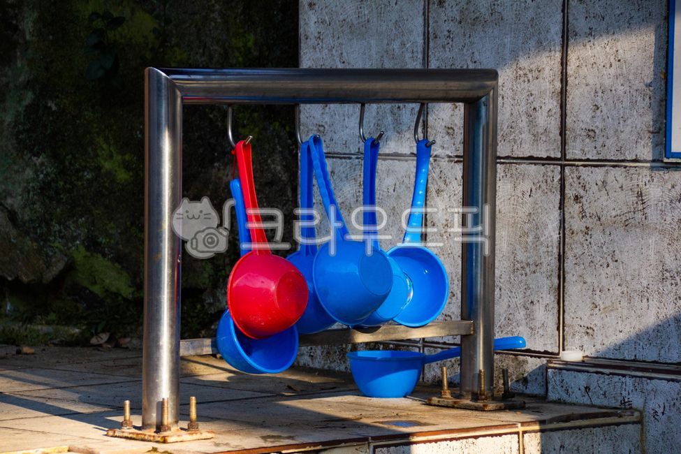 바가지,약수터,약수,약수터바가지,옥외,outdoors