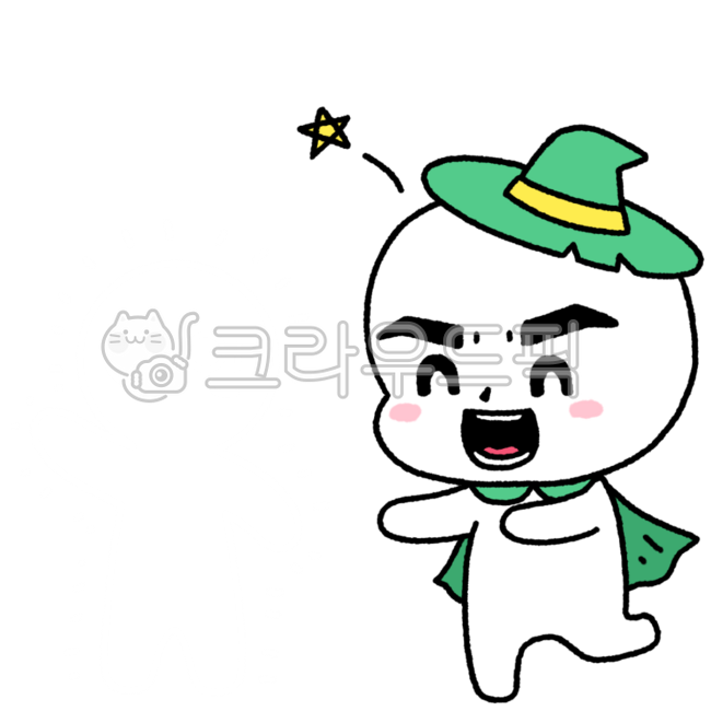 마법사,캐릭터,귀여운,이모티콘,감정,코믹,개그