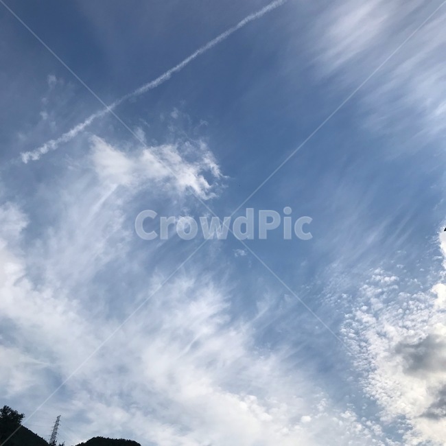 하늘,구름,날씨,옥외,자연,nature,cloud,outdoors,sky,weather,azuresky,푸른하늘,비행운,contrail