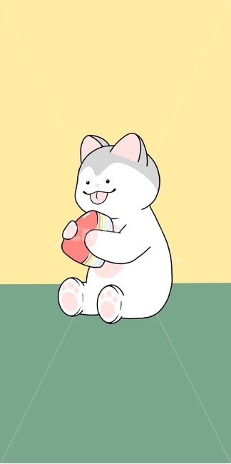 animal illustration,husky,hamster,illustration,Wallpapers