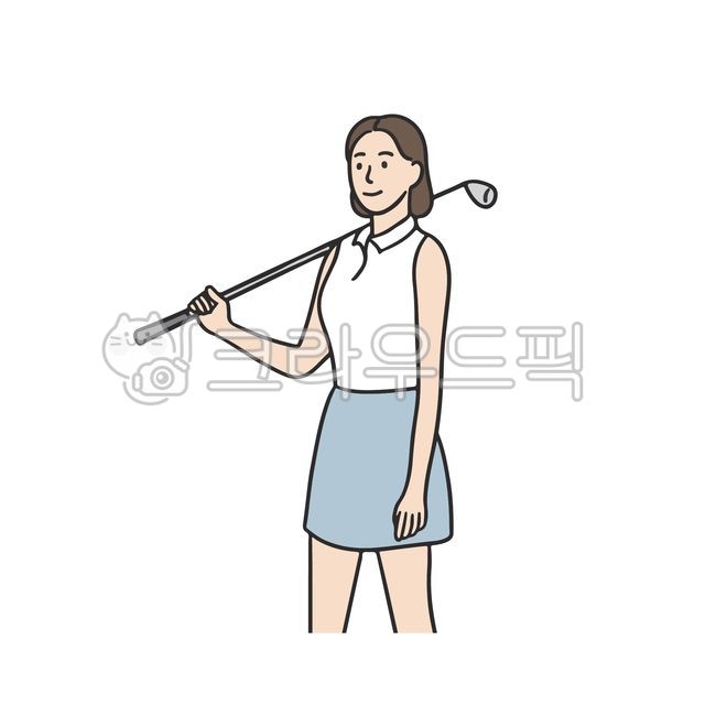 여성골퍼,골퍼,프로골퍼,골프,골프자세,골프동작,골프웨어,골프복,golf,골프일러스트,골프선수,골프채,스포츠,스크린골프