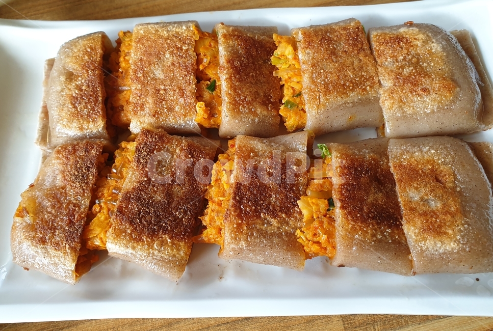 food,음식,메밀전병,전병,메밀전,한국음식,한접시,김치전병,향토음식,koreanfood