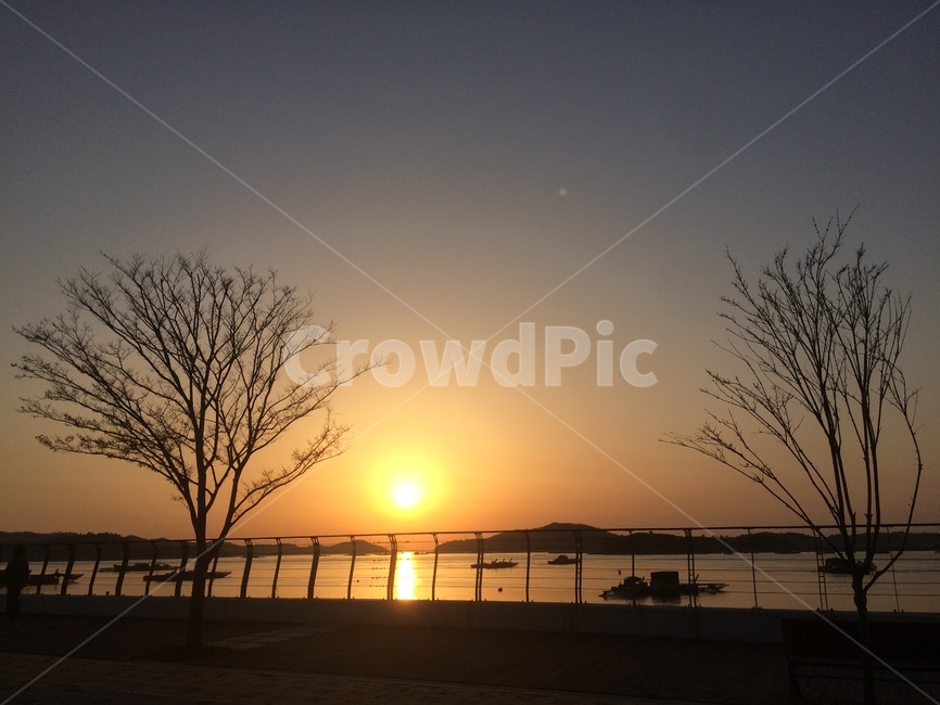 서해바다,저녘노을,바다풍경,하늘,sea,sky